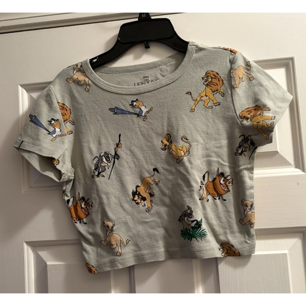 Disney Lion King Girls XL Crop Tshirt